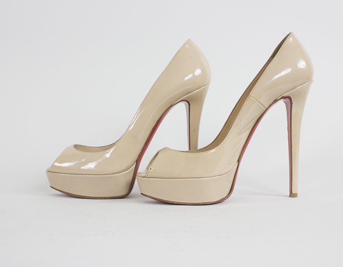 Christian Louboutin Lady Peep Heels - 39 IT | 9 US