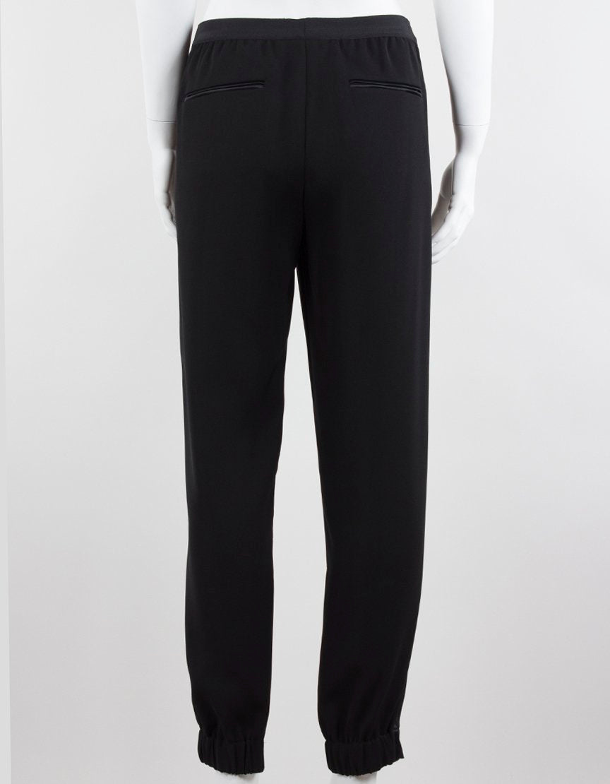 Womens black hotsell satin dress pants