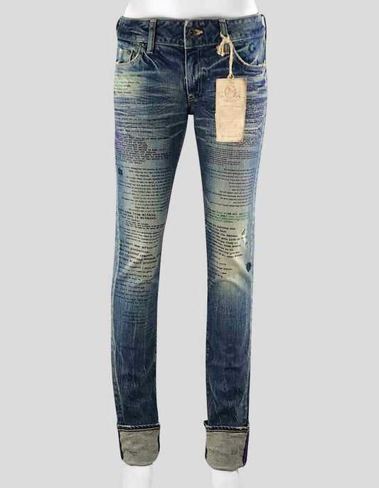 Prps The Original Straight Leg Distressed Jeans Size 28 US