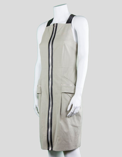 Proenza Schouler Jumper Dress With Hip Pockets - 10 US
