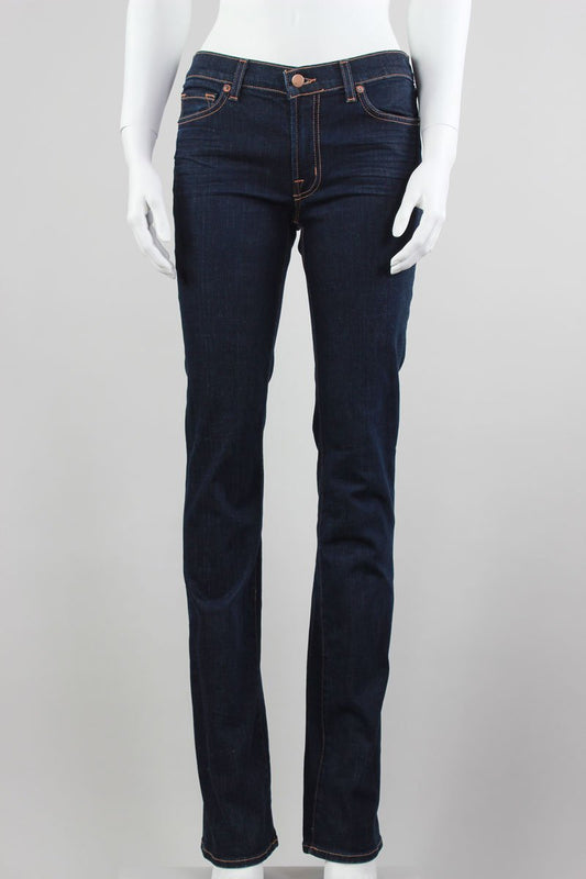 J. Brand The Straight Leg Dark Blue Jeans Size 27 US