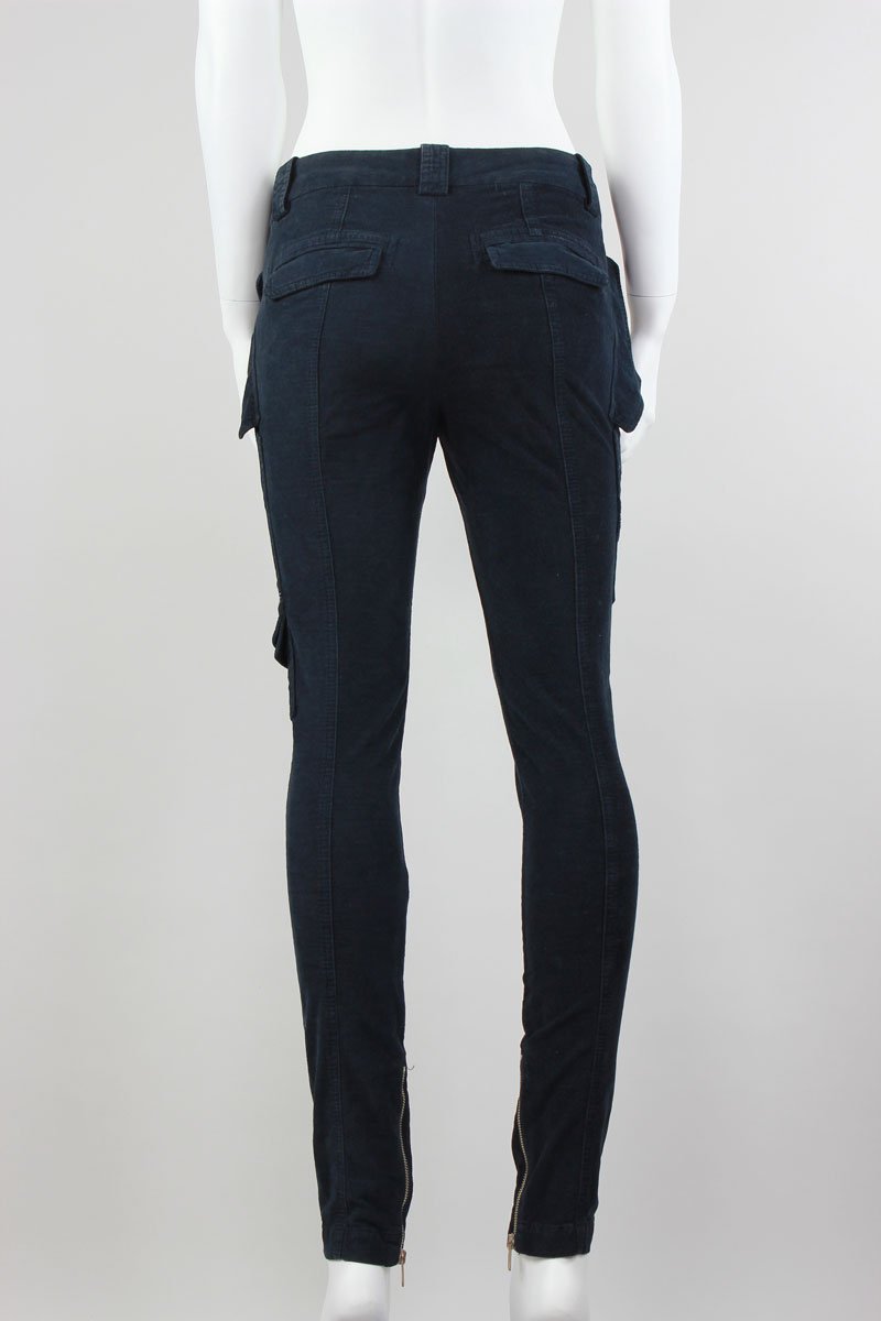 A.L.C. Blue Corduroy Straight Legs Pants