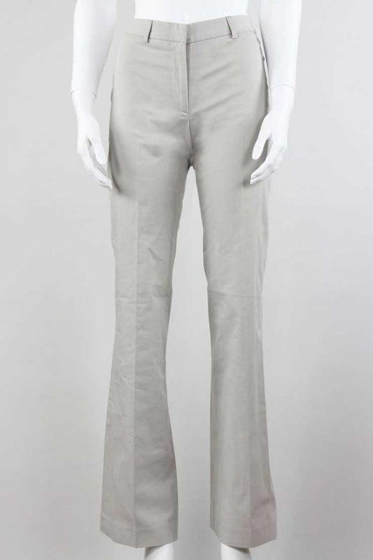 Theory Wide Legged Classic Cotton Pants - 2 US