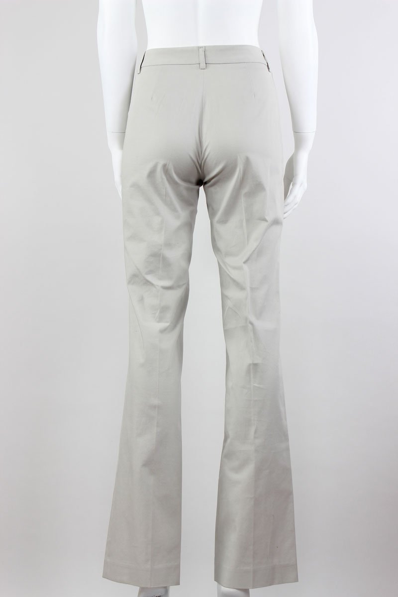 Theory Wide Legged Classic Cotton Pants - 2 US