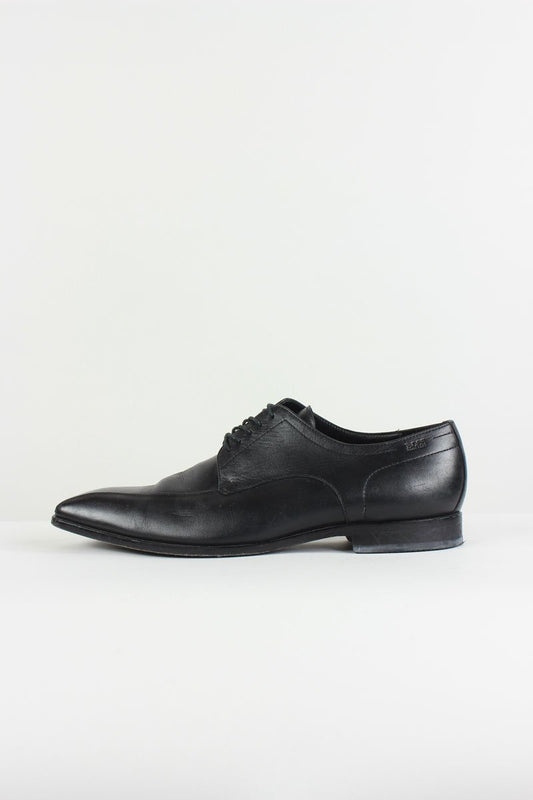 Hugo Boss Black Lace Up BUSiness Shoes Size 10.5