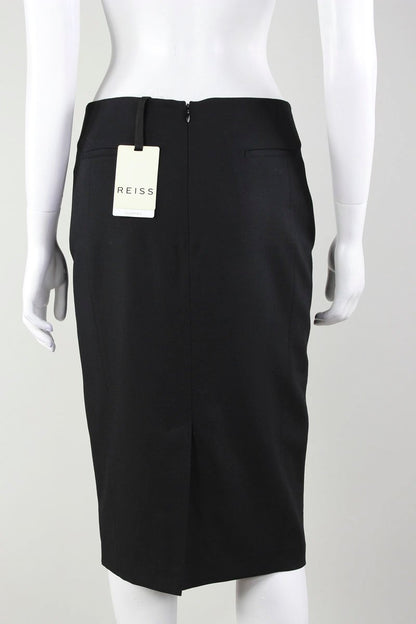 Reiss Pencil Skirt To The Knee Size 4