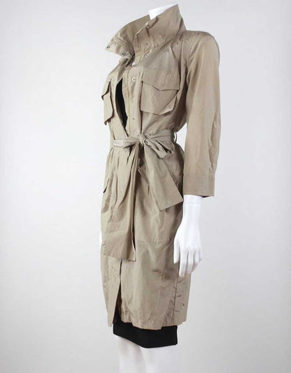 MaxMara Weekend Three Quarter Length Trench Coat - 8 US