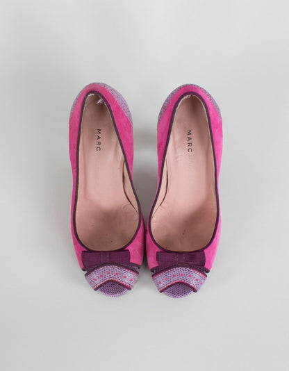 MARC JACOBS Peep Toe Pumps - 7 US | 37 IT