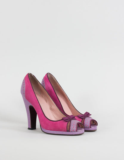 MARC JACOBS Peep Toe Pumps - 7 US | 37 IT