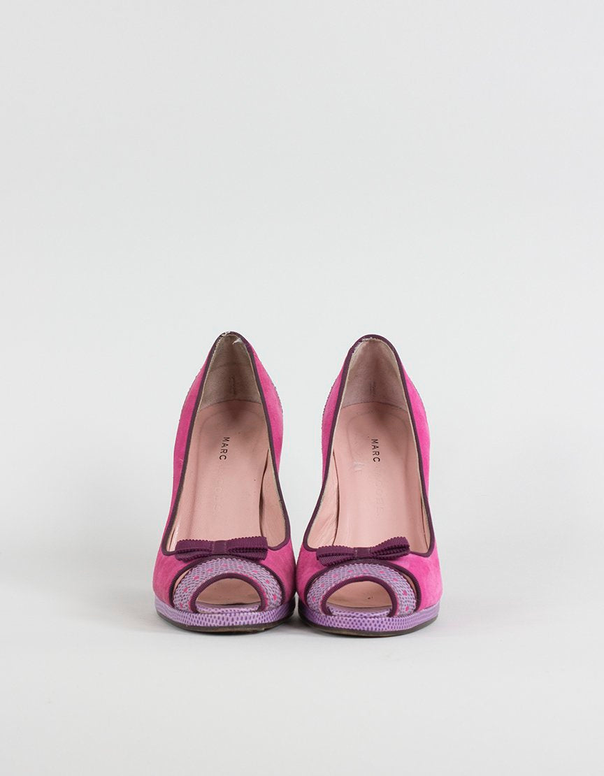 MARC JACOBS Peep Toe Pumps - 7 US | 37 IT