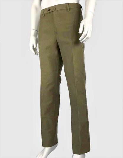 Loro Piana Men's Flat Front Four Pocket Thin Corduroy Pants Size 38X31