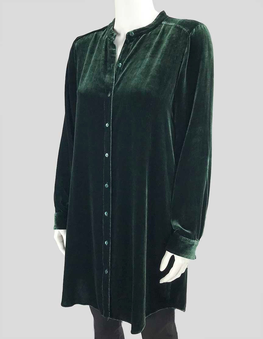 Eileen fisher best sale velvet tunic top