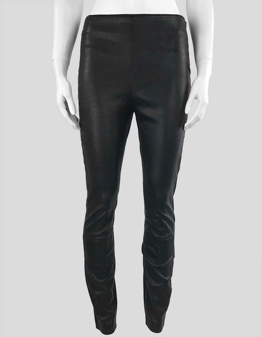 Rag & Bone Leather Leggings - 6 US