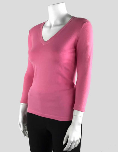 525 America Pink Sweater Small