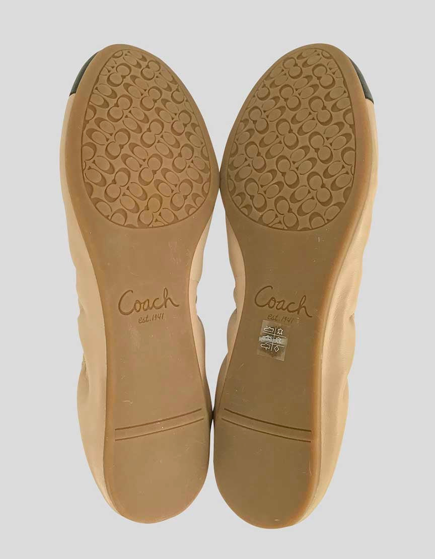 COACH Demi Foldable Ballet Flats w/ Tags- 10M US