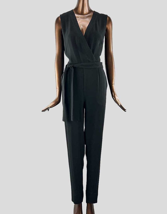 Diane Von Furstenberg Black Romper 4 US