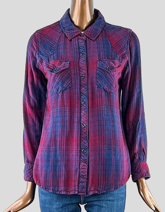 RAILS Plaid Button Down Shirt - Small