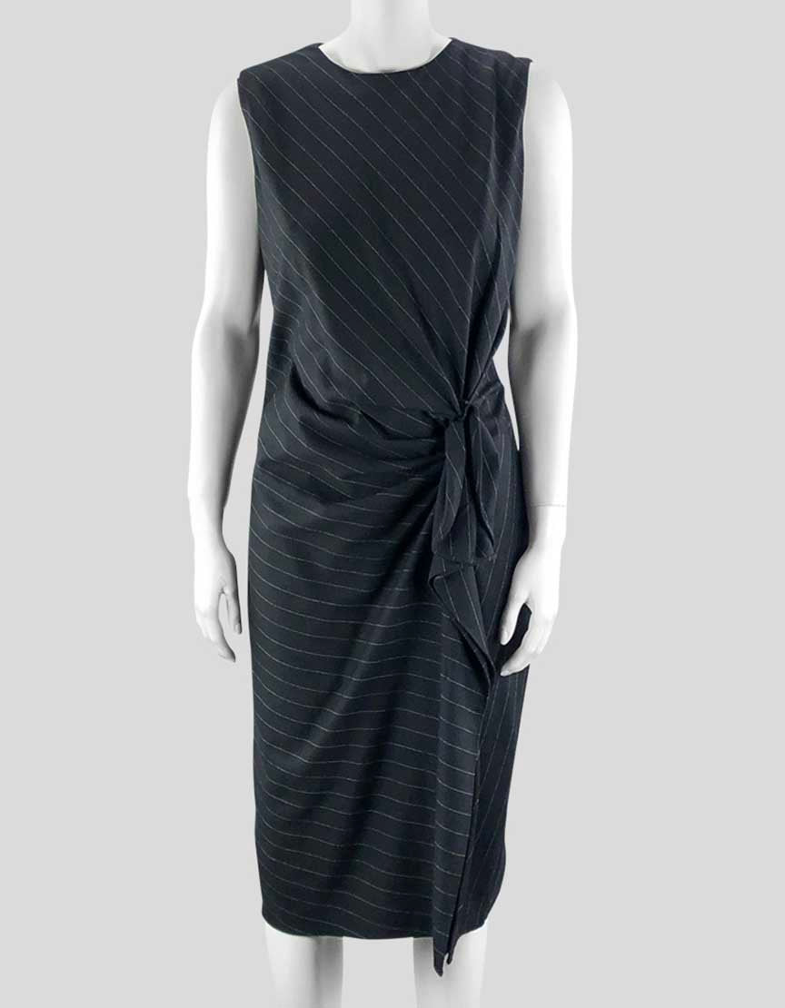 Lauren Ralph Lauren Pin Striped Knee Length Dress -16 US