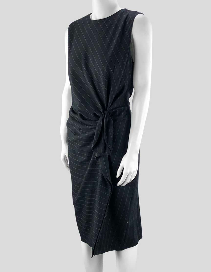 Lauren Ralph Lauren Pin Striped Knee Length Dress -16 US