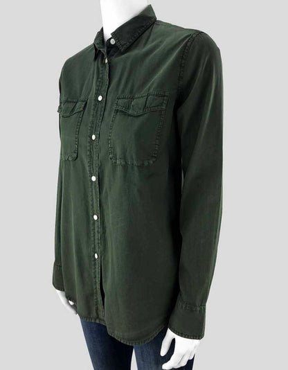 VINCE Button Down Shirt - X-Small