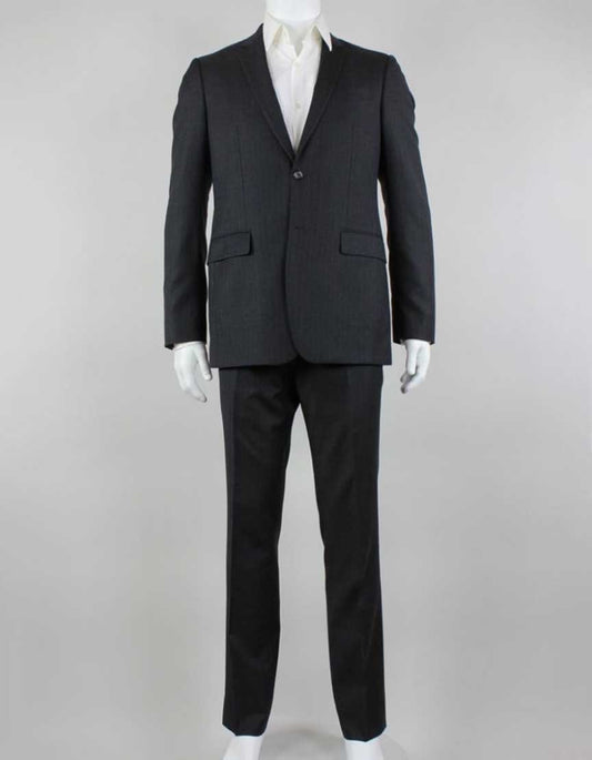 Burberry Grey Classic Fit Two Piece Suit 40 R