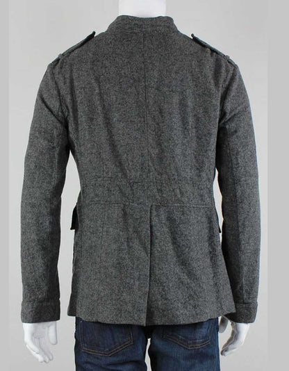 All Saints Mens Grey Jacket Medium