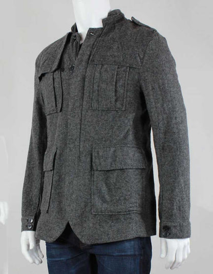 All Saints Mens Grey Jacket Medium