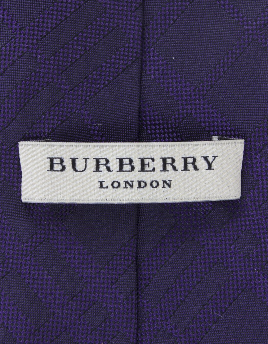 Burberry Purple Tie