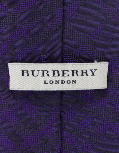 Burberry Purple Tie