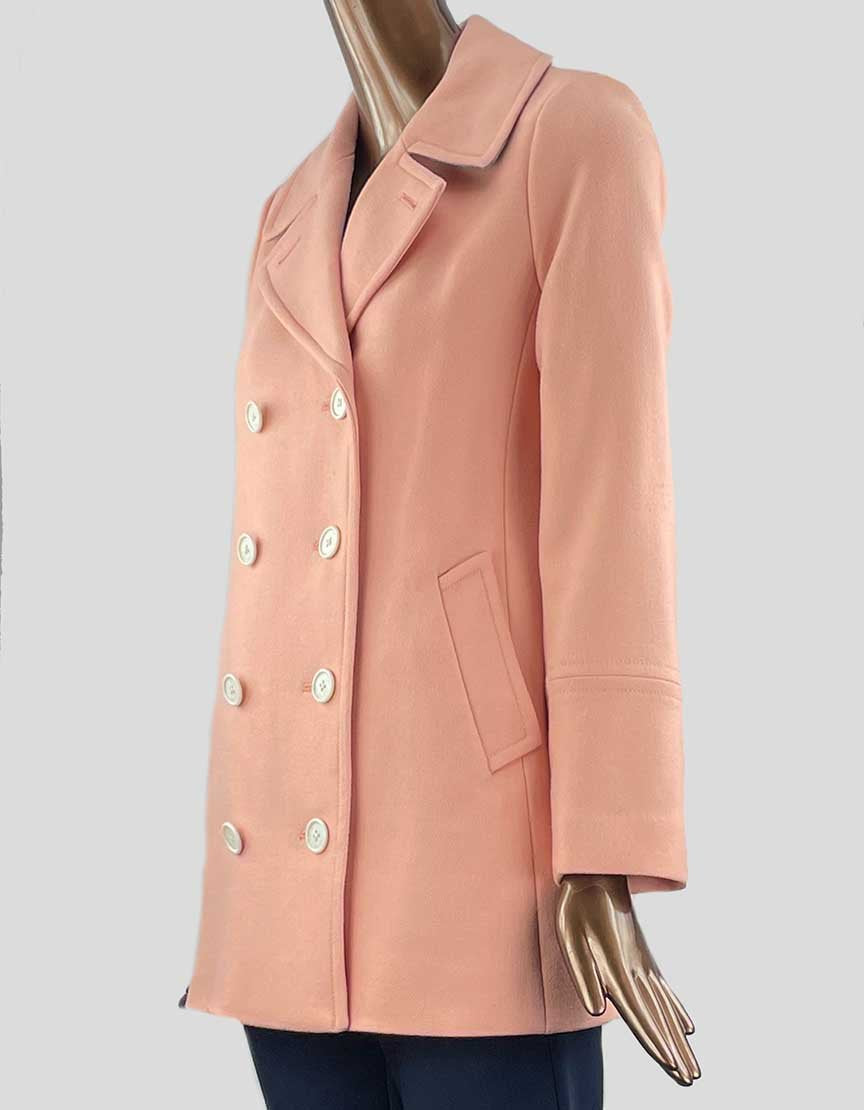 Peach 2024 wool coat