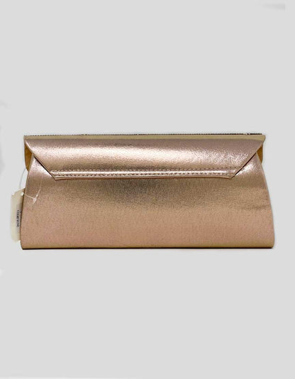 Champagne Evening Clutch With Embellishments