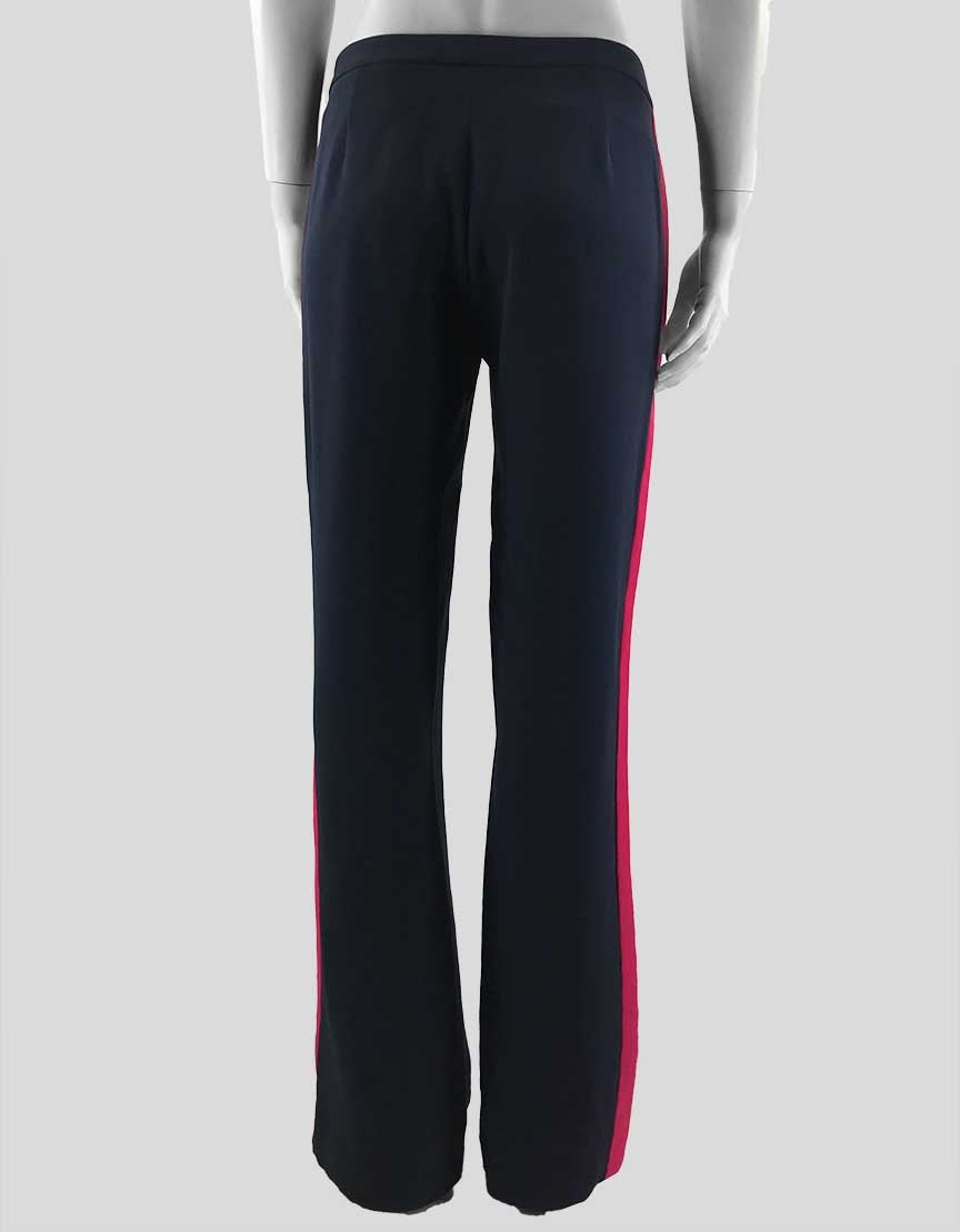 AMI Double Stripe Track Pants Men's S Bleu Nautique Two Side Slip Pockets |  eBay