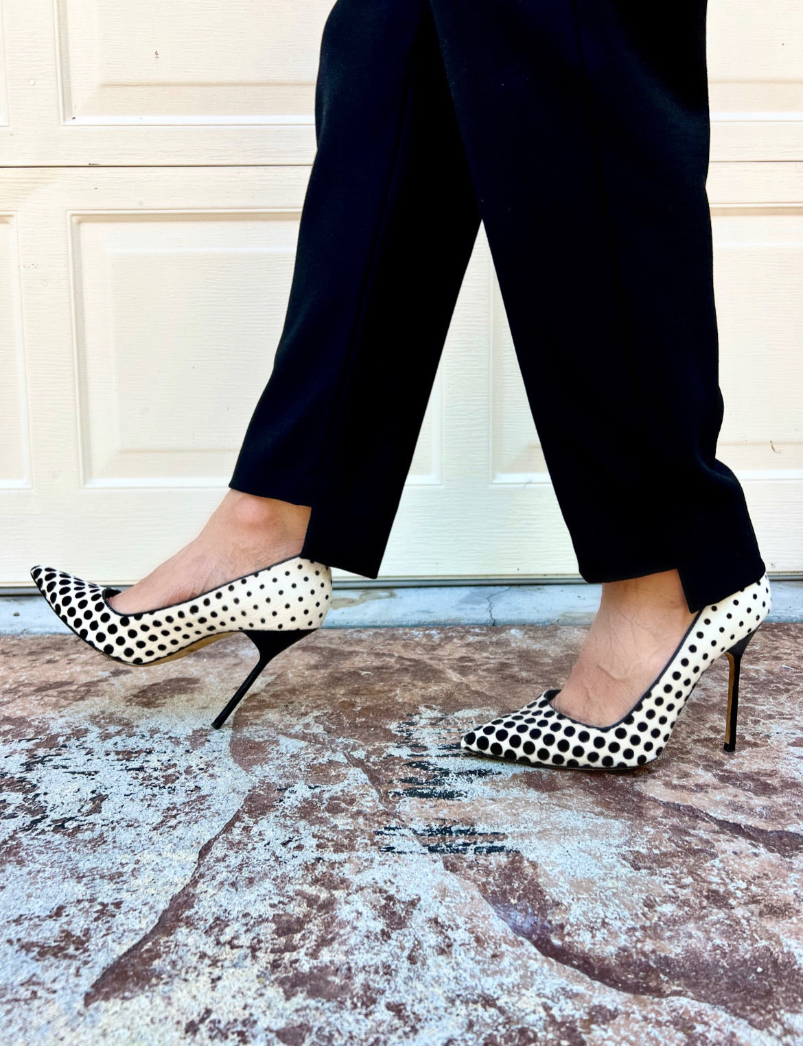 Polka Dot Stilettos