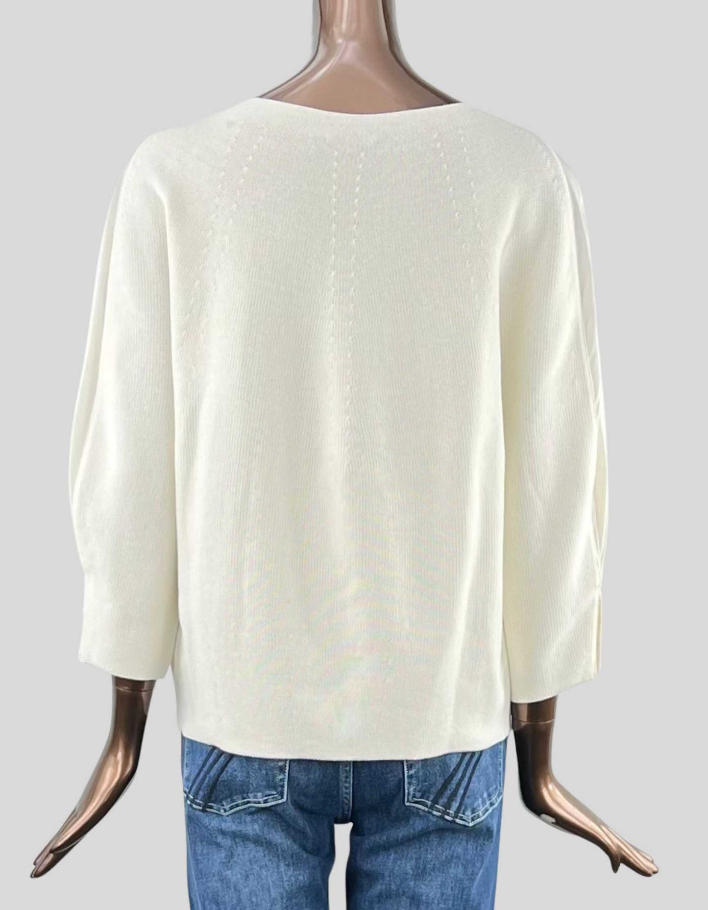 PAUL STUART Bateau Neckline Sweater - 8 US