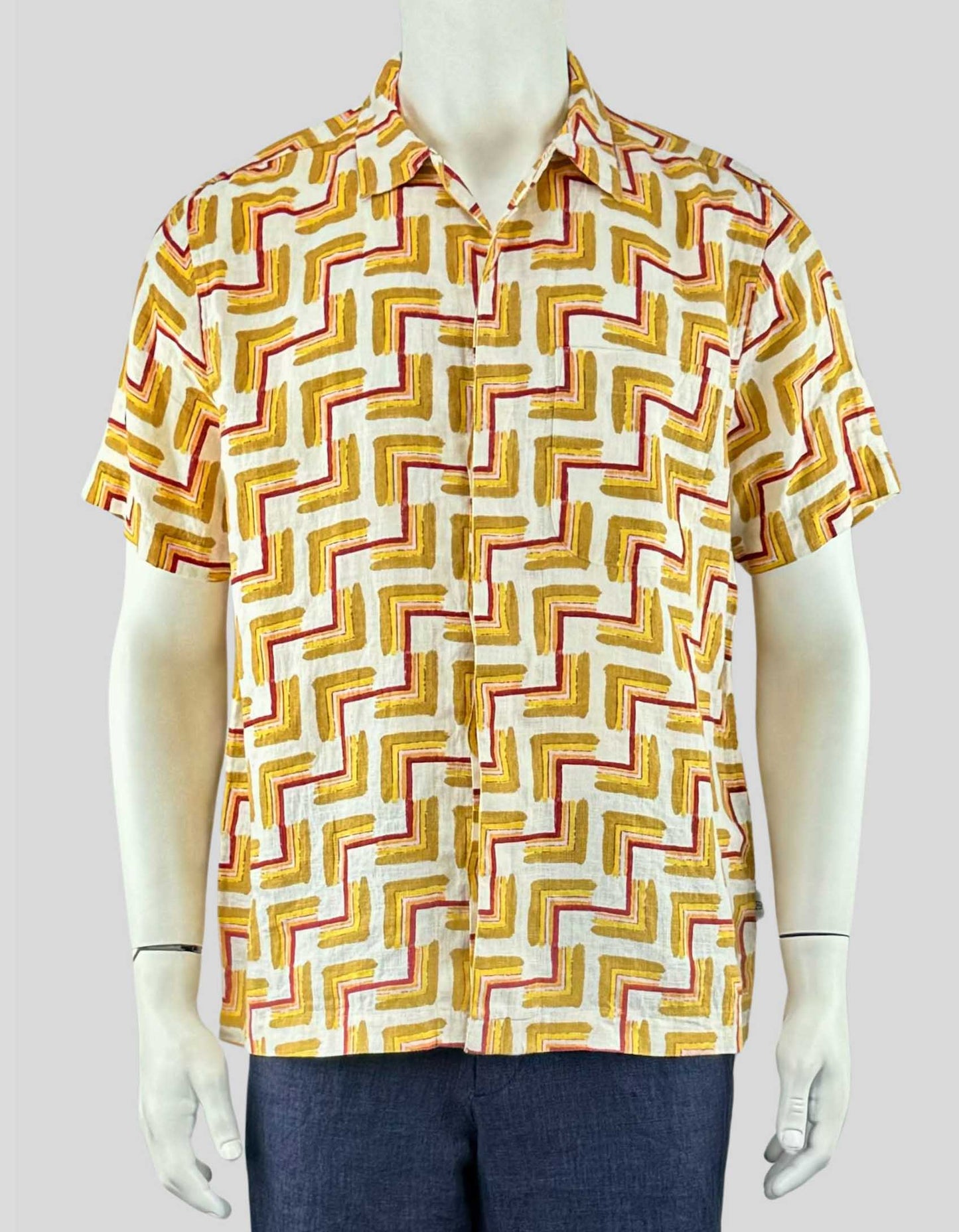 TED BAKER Printed Short Sleeve Shirt