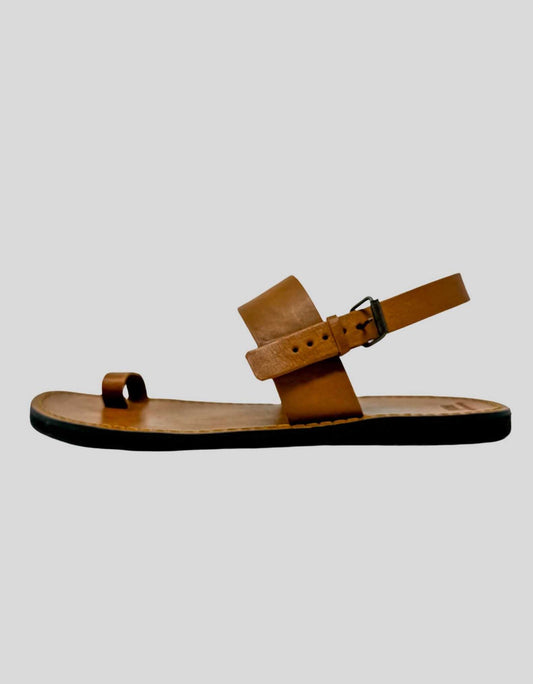 JCH ARTESANO Leather Toe Loop Sandal for men