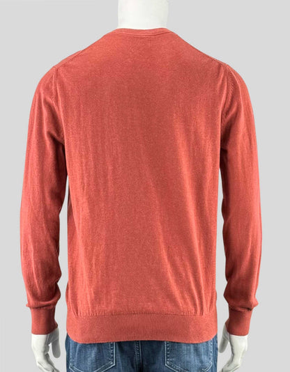 DENVER HAYES Long Sleeve Henley Shirt - Medium