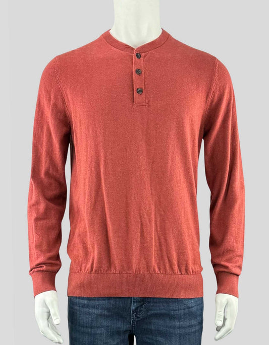 DENVER HAYES Long Sleeve Henley Shirt featured in Hallmark Movie 'Falling Together'