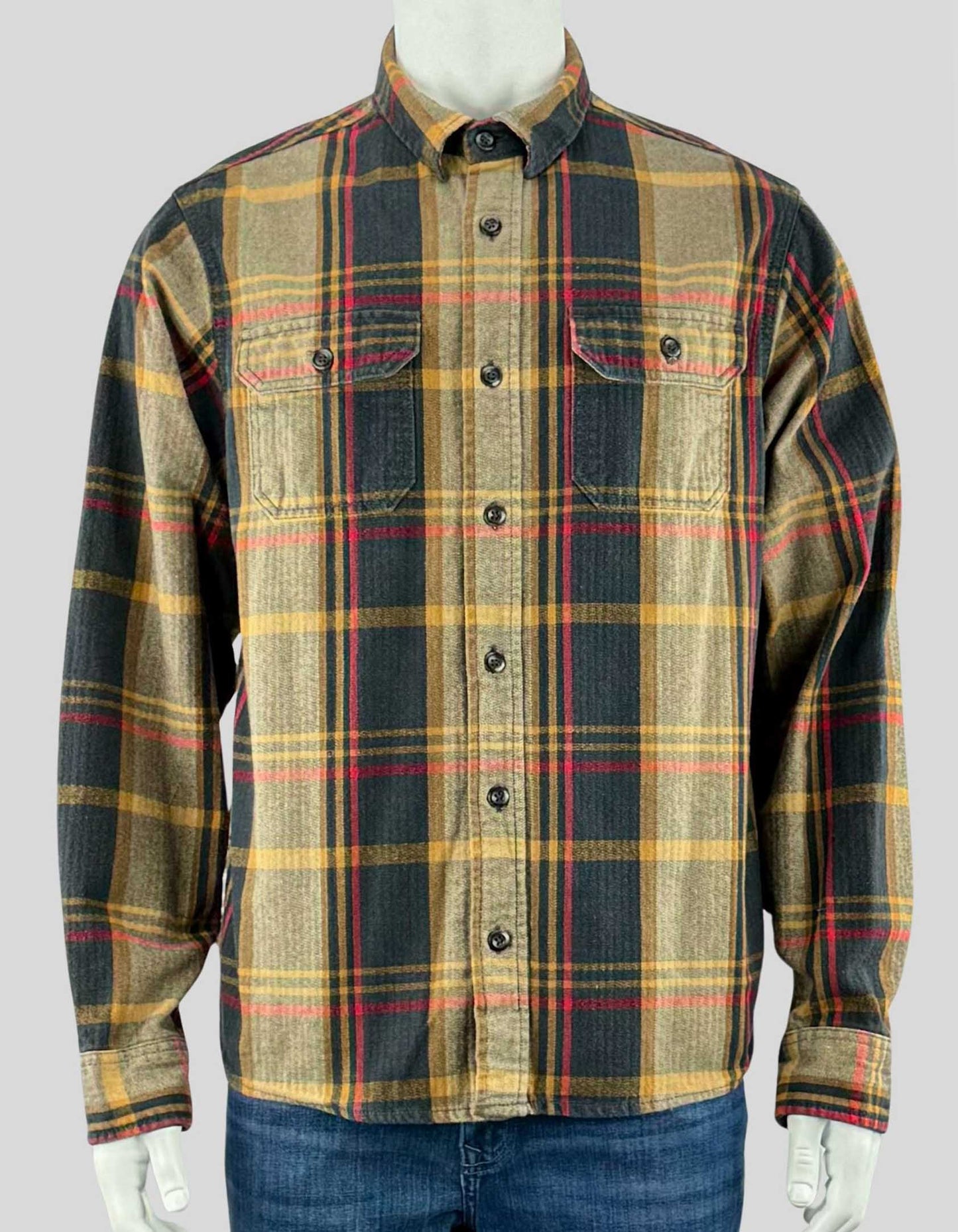 ORVIS Heavy Flannel Shirt featured in Hallmark Movie 'Falling Together"