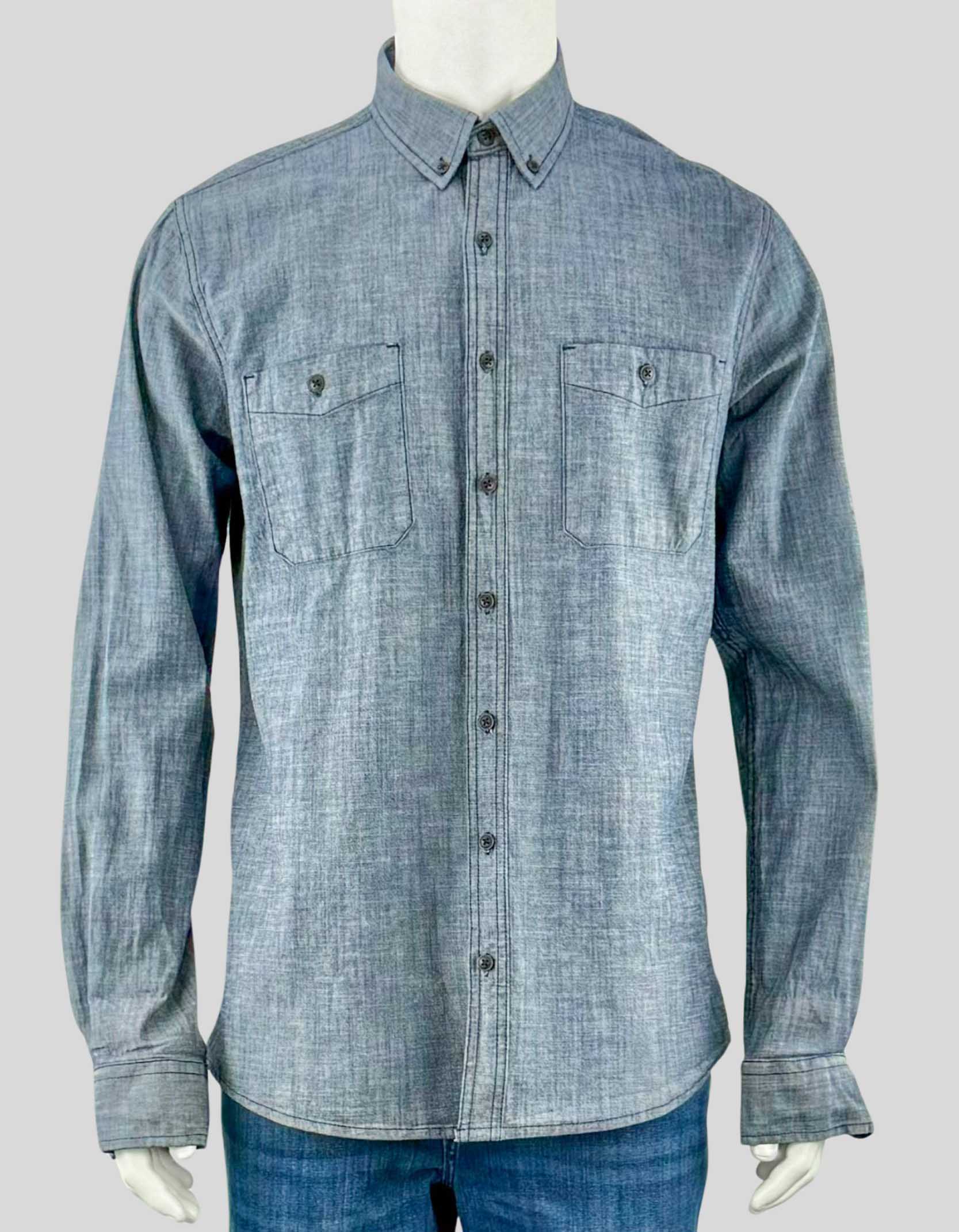 DENVER HAYES Denim Shirt from Hallmark Movie 'Falling Together'