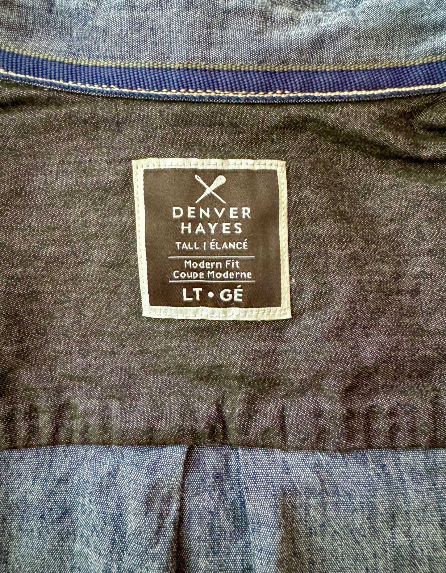 DENVER HAYES Denim Shirt - Large