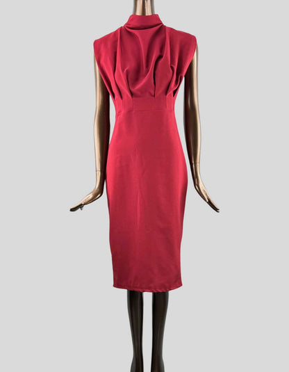 Structured Midi Dress featured in Hallmark Movies' 'Falling Together'