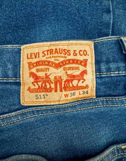 LEVI'S 511 Jeans - 36W x 34L