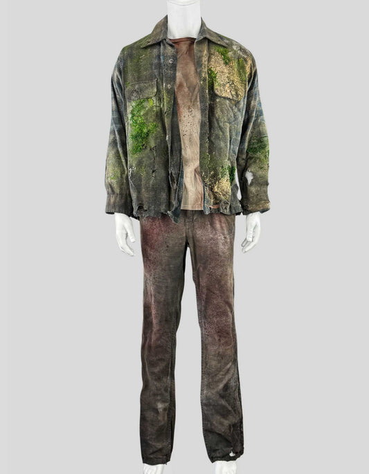 THE WALKING DEAD Men's 'Swamp Walker' 3-Piece Costume - Medium