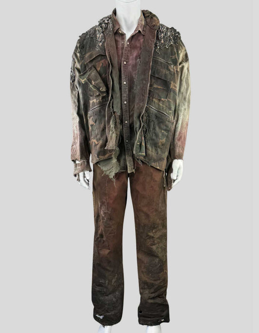 THE WALKING DEAD Men's 'Metalhead Walker' 3-Piece Costume - Medium