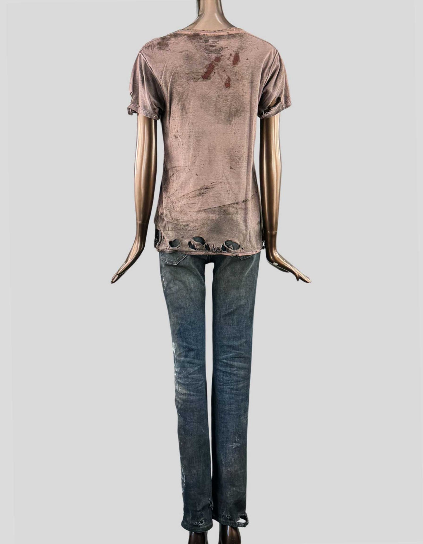 THE WALKING DEAD Women's Original Walker 3-Piece Costume (1 of 30) - Small