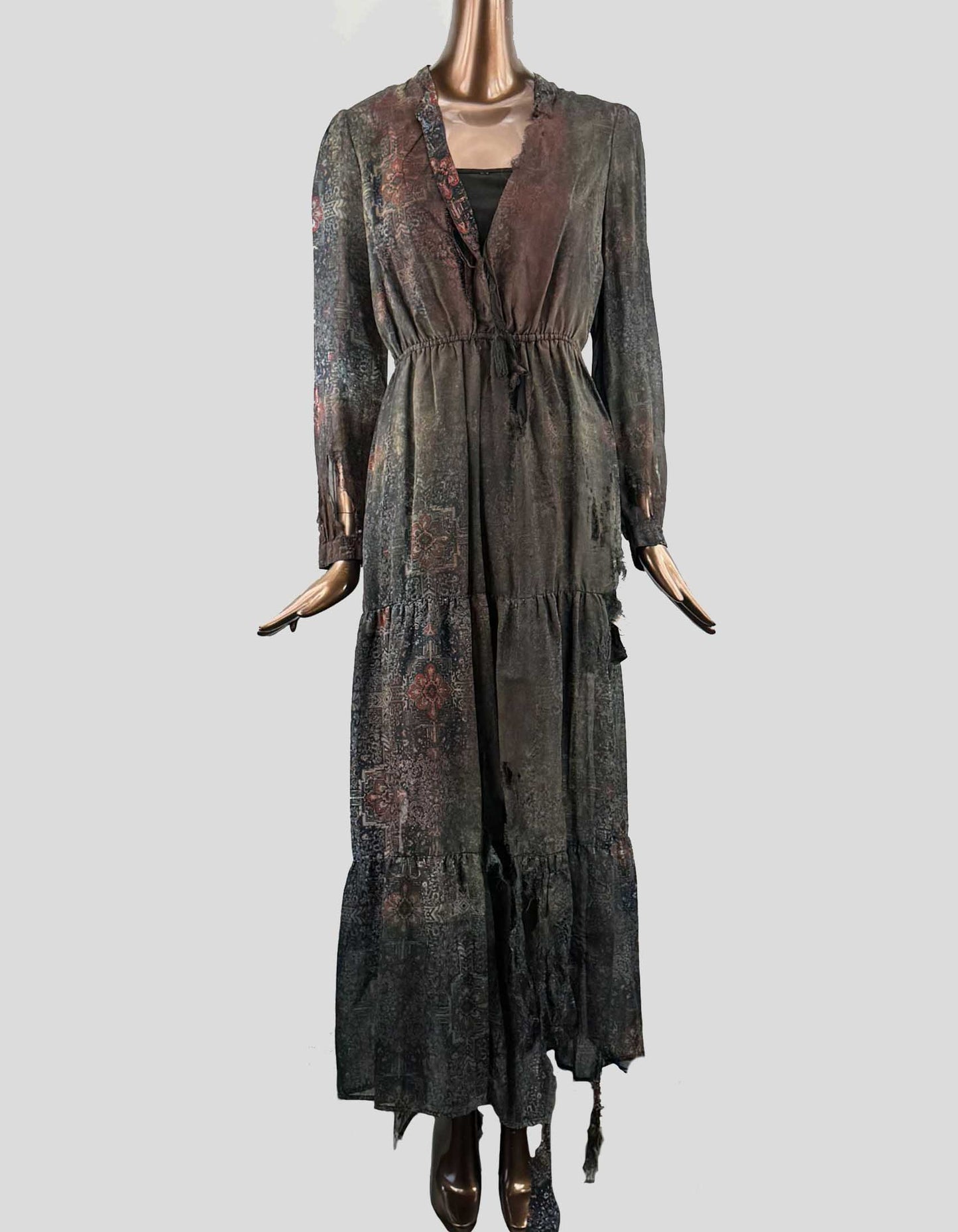 THE WALKING DEAD Women's Original Walker 2-Piece Costume (10 of 30) - Medium