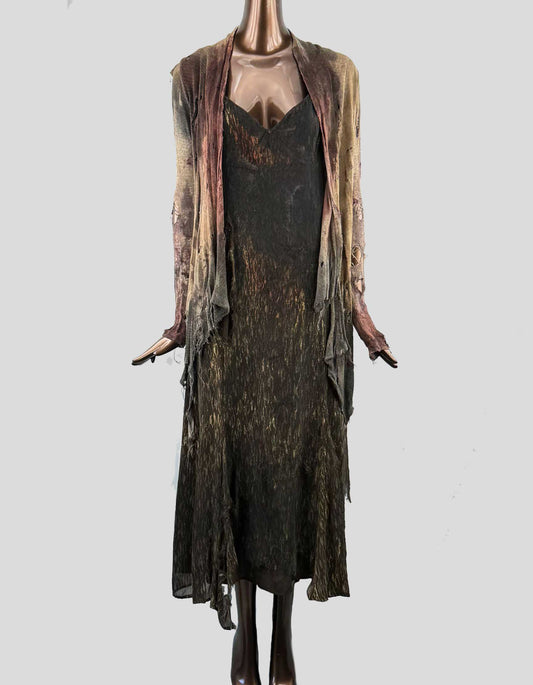 THE WALKING DEAD Women's Original Walker 3-Piece Costume - 10 US