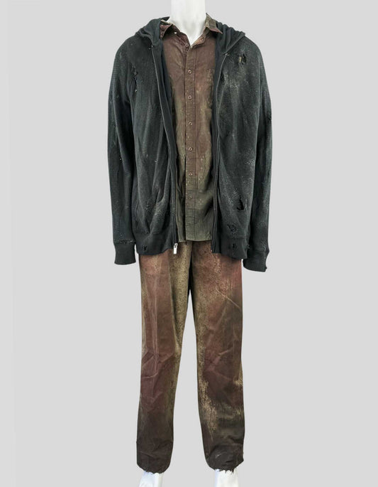 THE WALKING DEAD Men's Original Walker 3-Piece Costume - 2XL US