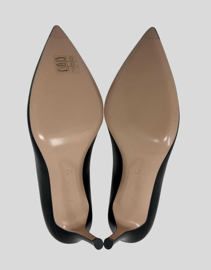 GIANVITO ROSSI Leather D’Orsay Pumps - 39.5 IT